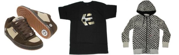Oblečení značky Etnies