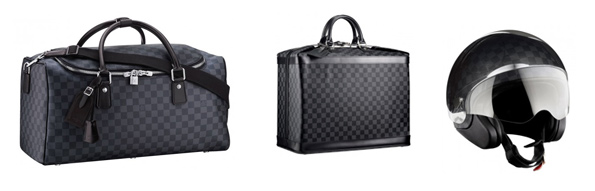 Ukázka řady LV Damier Graphite