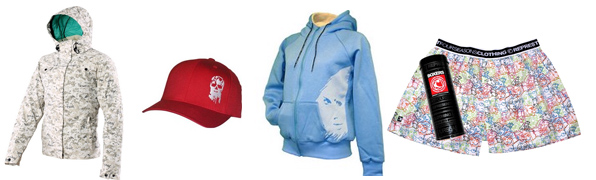 Oblečení značky Represent