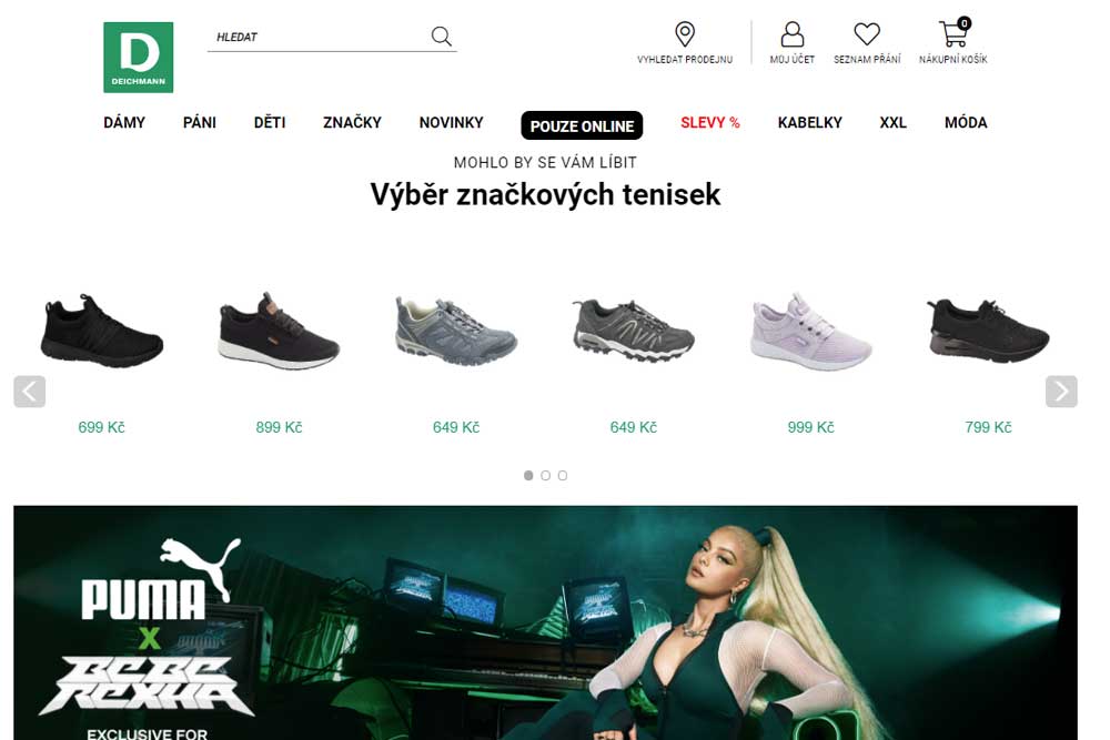 Deichmann eshop